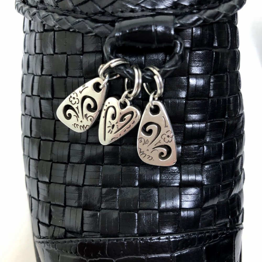 Brighton Frankie Black Basketweave Mule - Picture 5 of 8